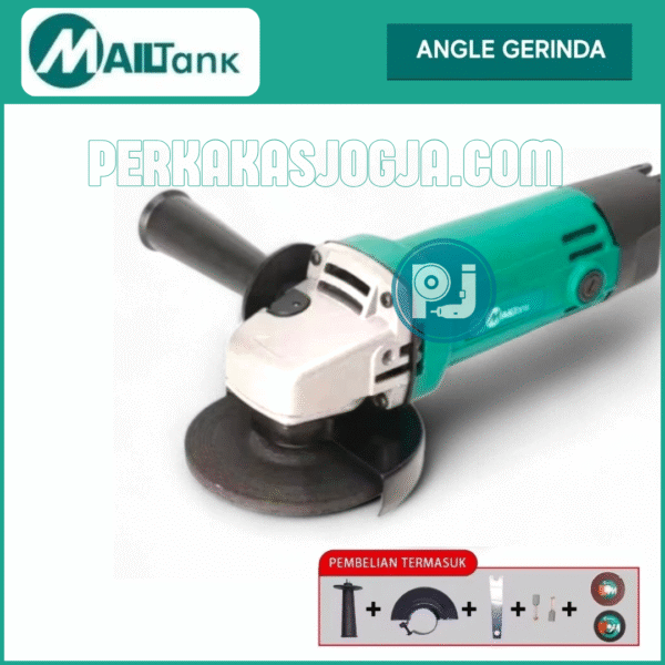 Jual Mailtank SH05 Gerinda Tangan 4 Inch Murah Berkualitas 600W Angle Grinder Multifunction