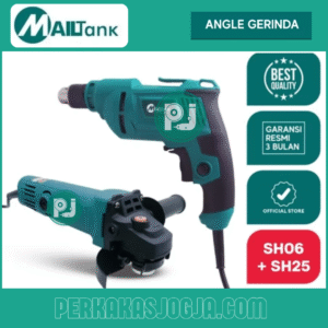 Paket hemat Gerinda Tangan SH06 Dan Bor SH25 Electric Drill Mailtank