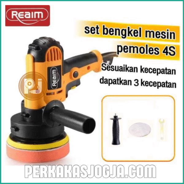 Jual Mesin Poles Multifungsi 2 in 1 REAIM 400 900W